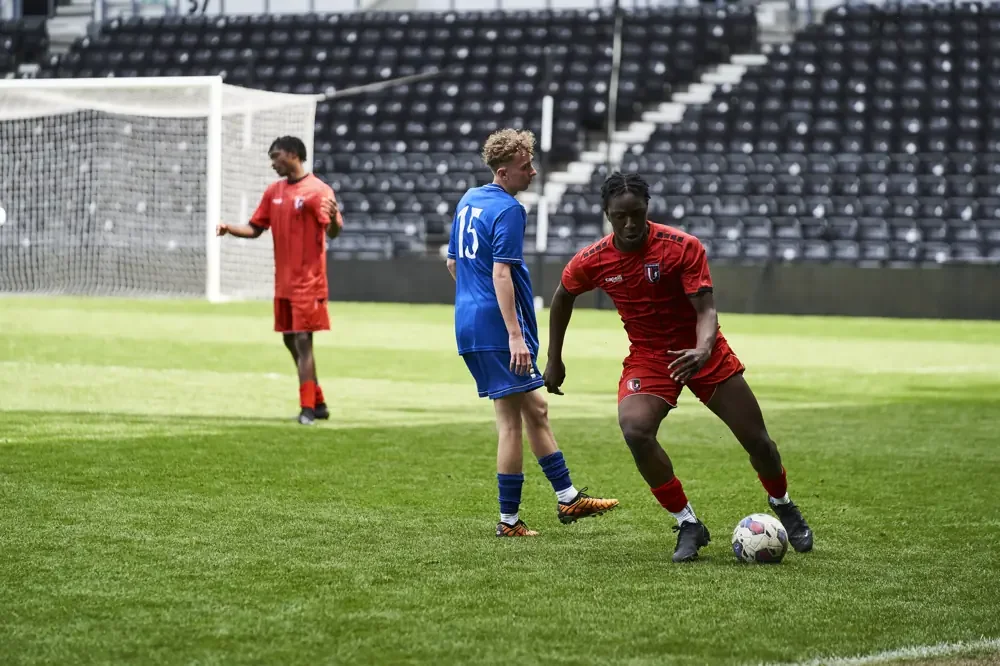 International students at a UK summer sports camp