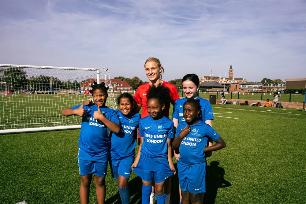 Female football academy at a UK boarding school