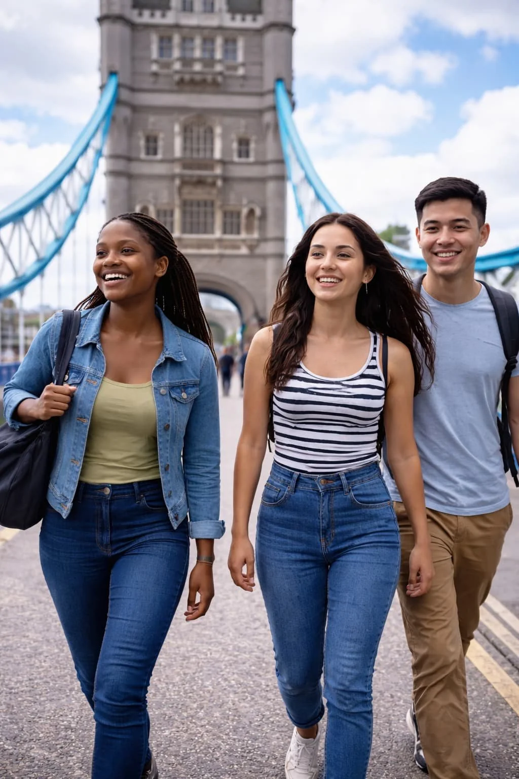 Tower Bridge, London, iconic symbol of UK study